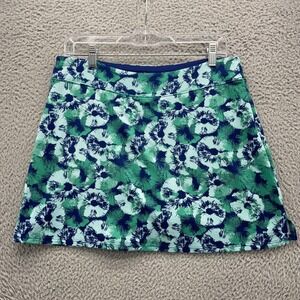 Tranquility Womens Skort Skirt‎ Medium Blue Green Athletic Pickle Ball